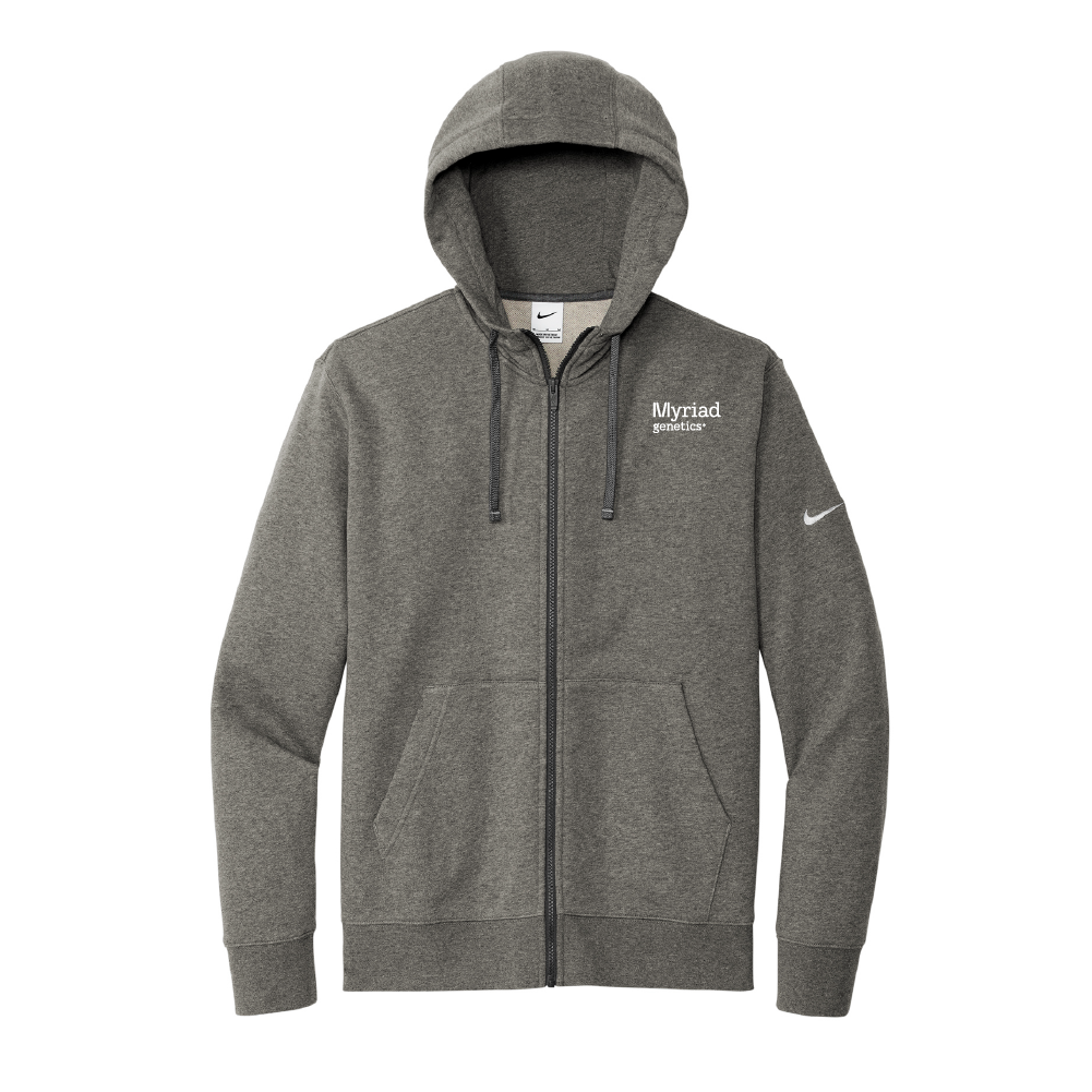 Nike Club Fleece Sleeve Swoosh Full Zip Hoodie