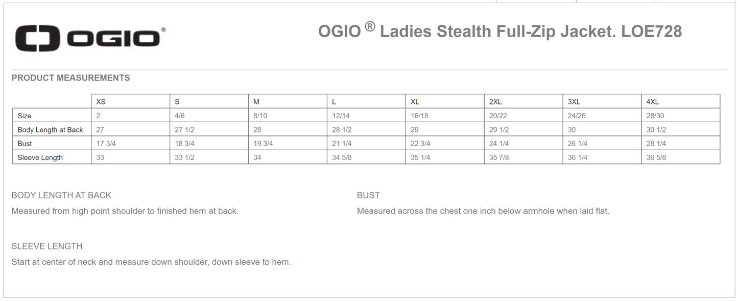 Women's OGIO Stealth Full-Zip Jacket