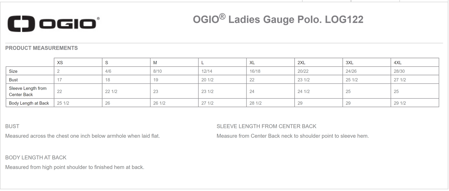 Women's OGIO Gauge Polo