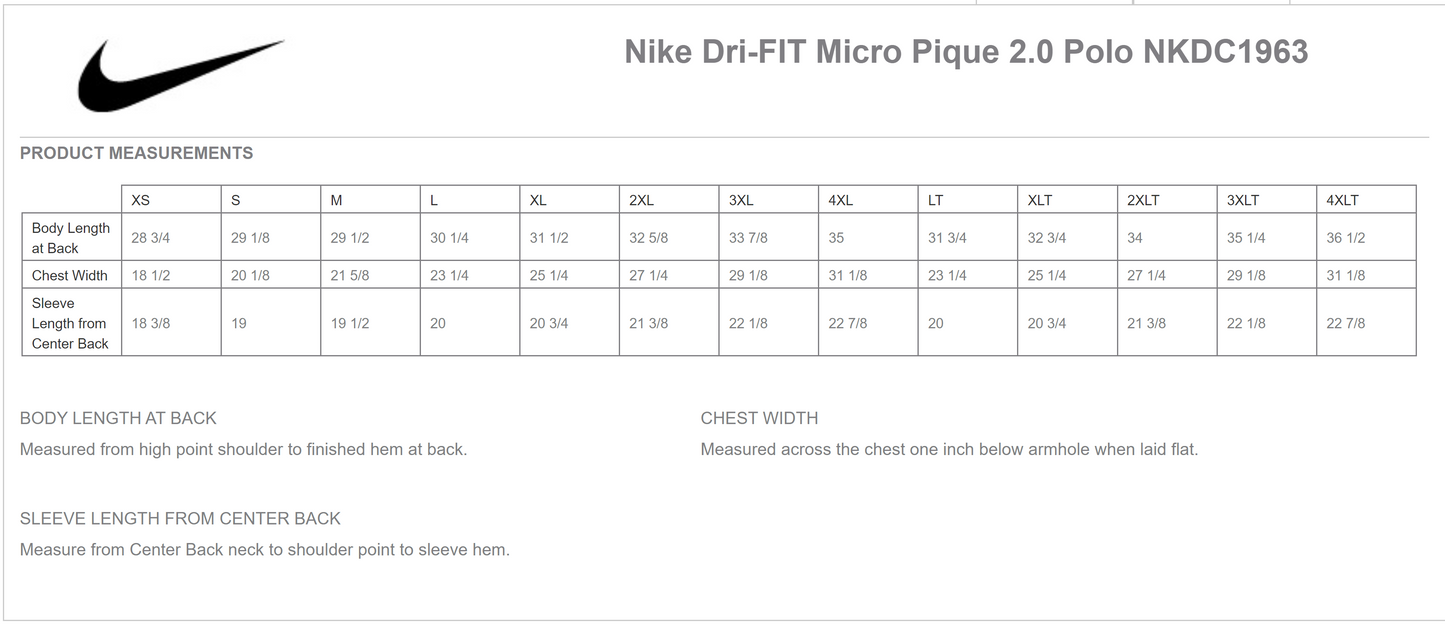 NIKE Dri-Fit Micro Pique 2.0 Polo