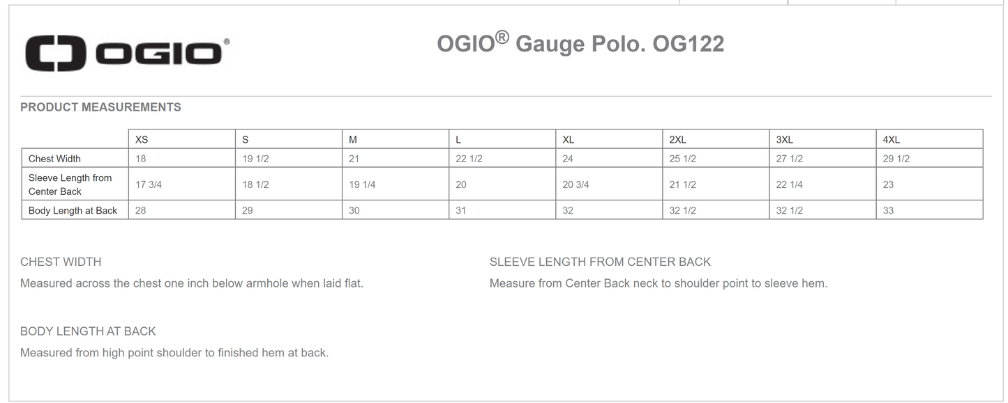 OGIO Gauge Polo